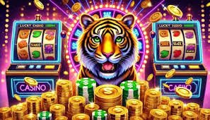 Antarmuka slot Microgaming di aplikasi mobile hwoarang dengan tombol putar dan tampilan pembayaran